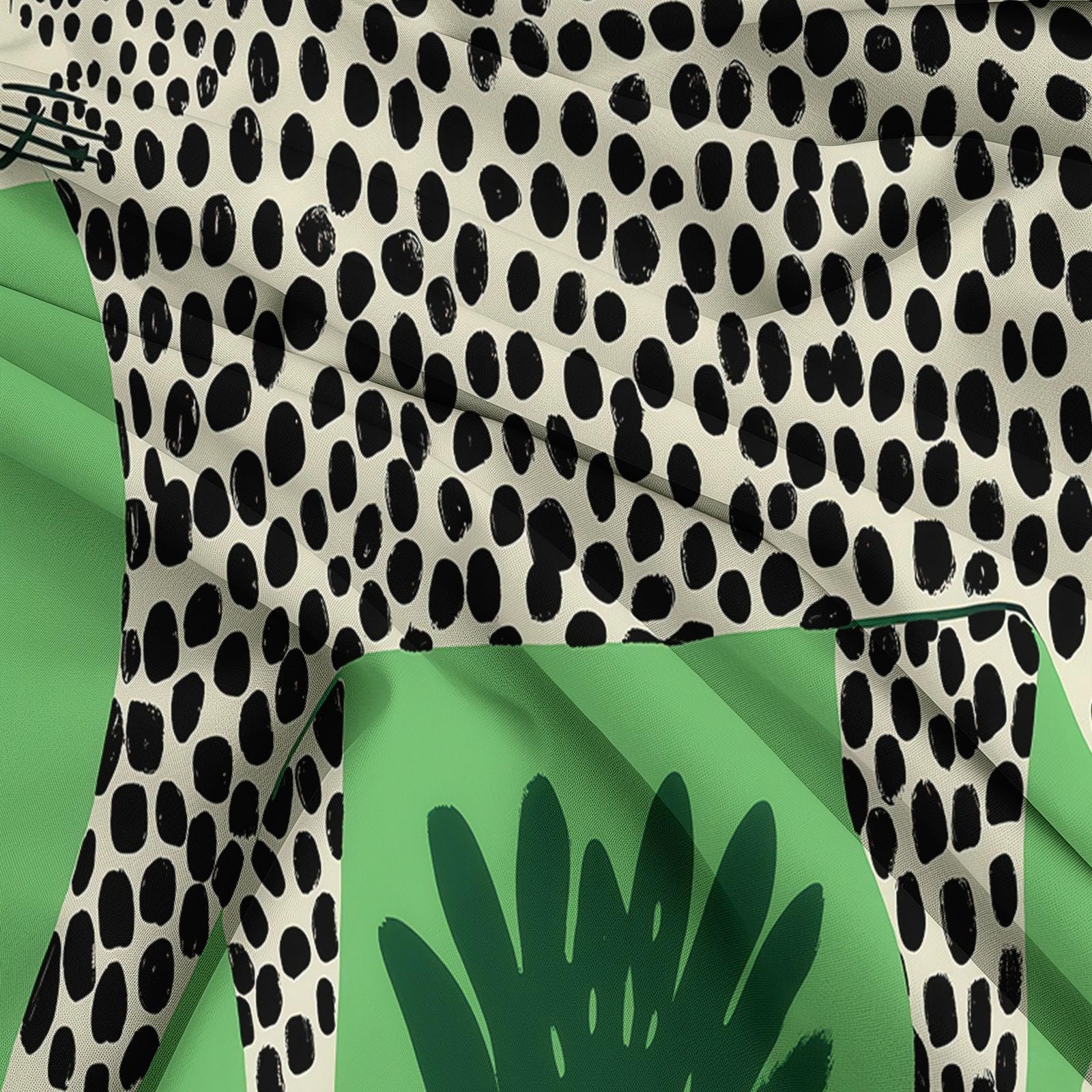 Générique Housse de Couette 220x240 cm Jungle Tropicale Parure de Lit
