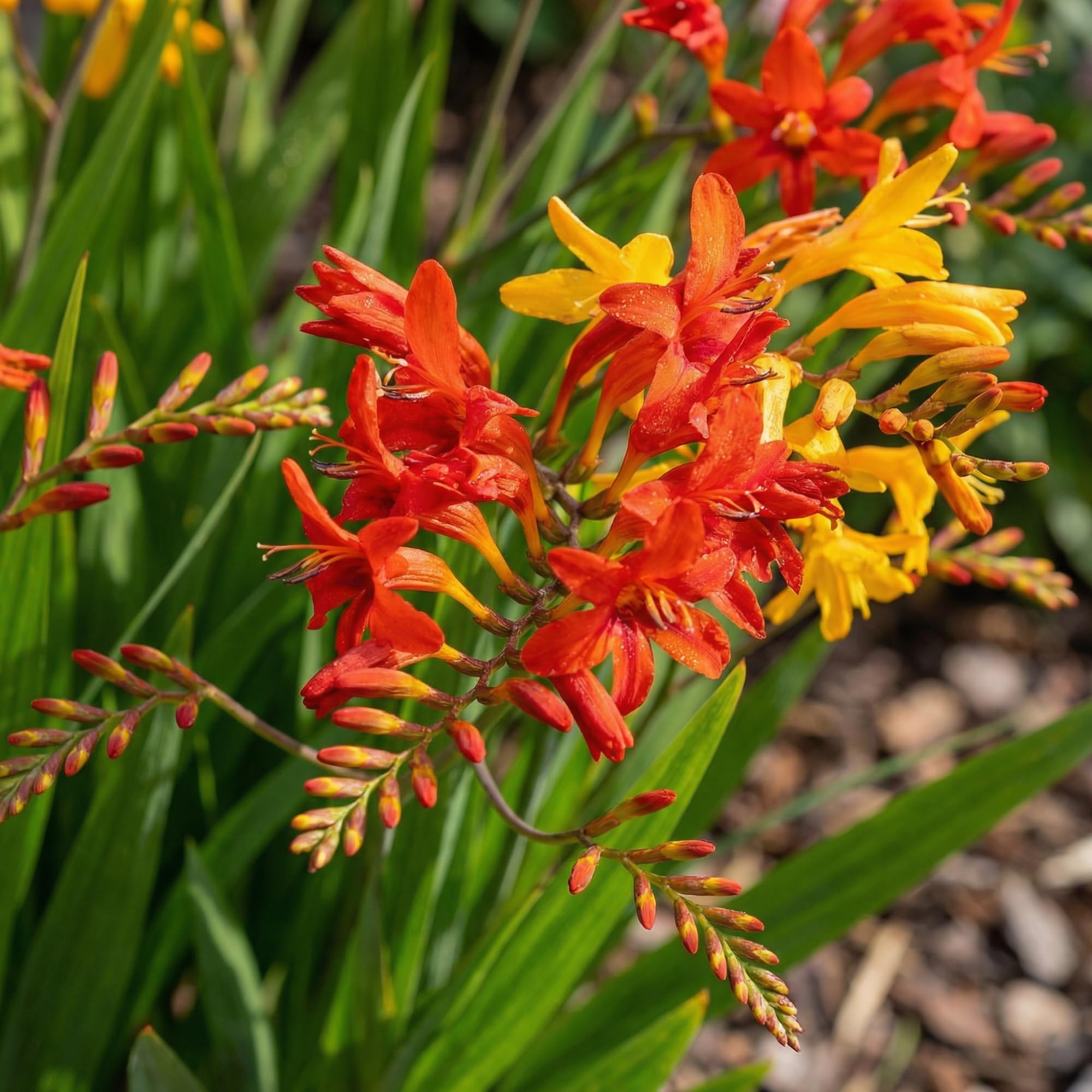 Crocosmia Lucifer - Bloembollen Kopen? | Goedkoop Bloembollen online
