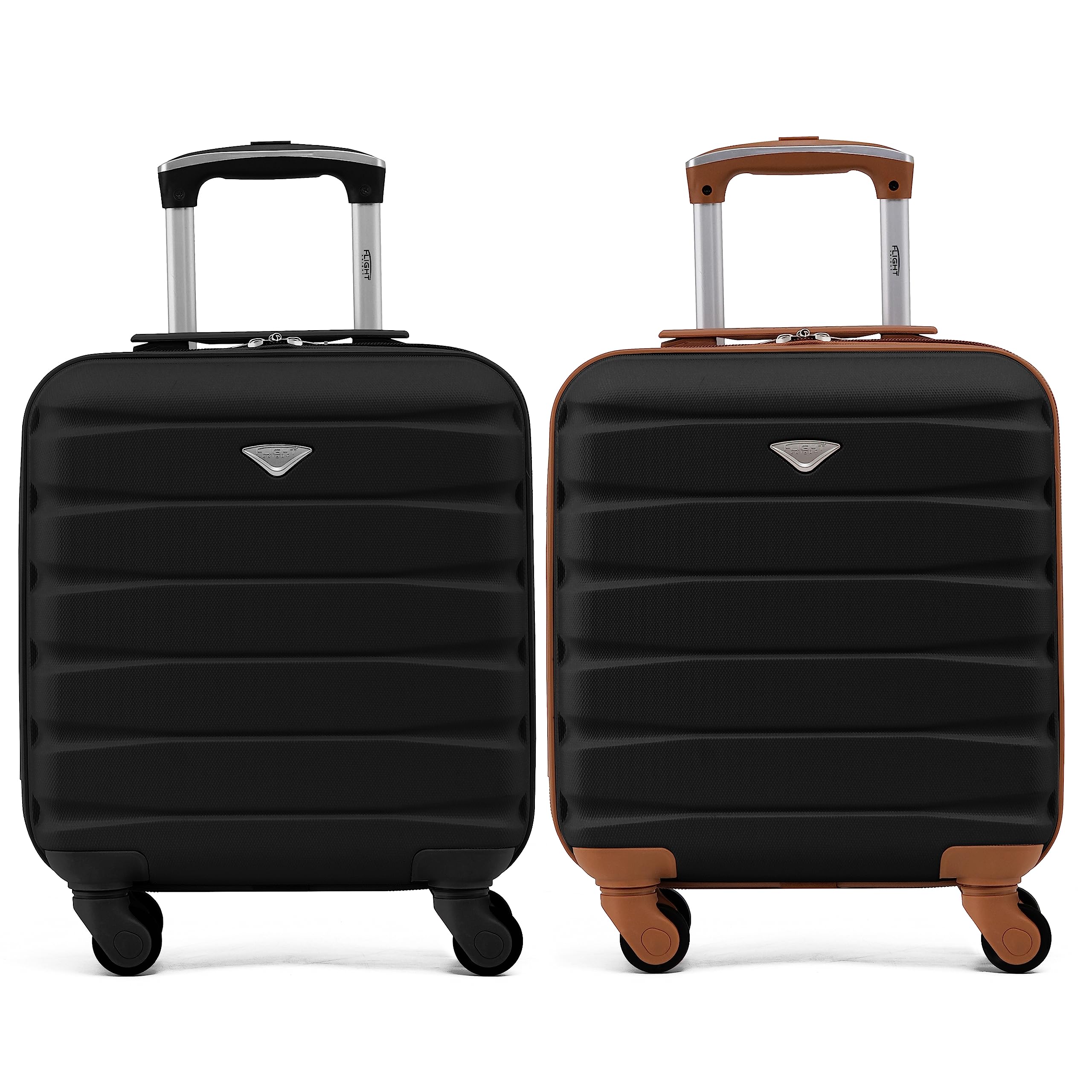 Flight Knight Suitcase Set of 2 Lightweight 4 Wheel ABS Hard Case Cabin Carry On Hand Luggage Approved for Over 100 Airlines Including easyJet, British Airways, Ryanair & Many More 55x35x20cm — view 128