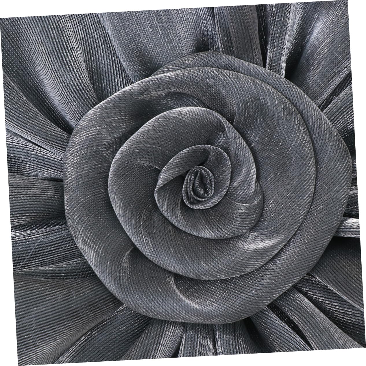 Cabilock Boucles de Rideau Décoratives de Fleur de Soleil 2 Pièces, Pinces Élégantes en Tissu pour Décor de Chambre et Accessoires de Rideaux Robustes