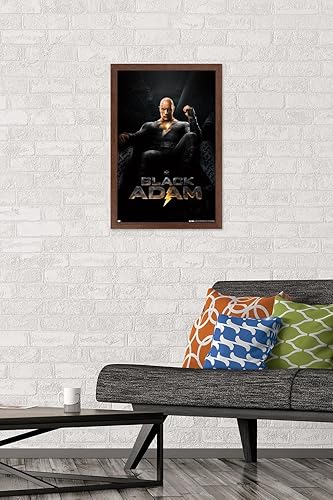 Miniatura 21 de Trends International DC Comics Movie Black Adam - Póster de pared de una hoja Versión enmarcada Barnwood