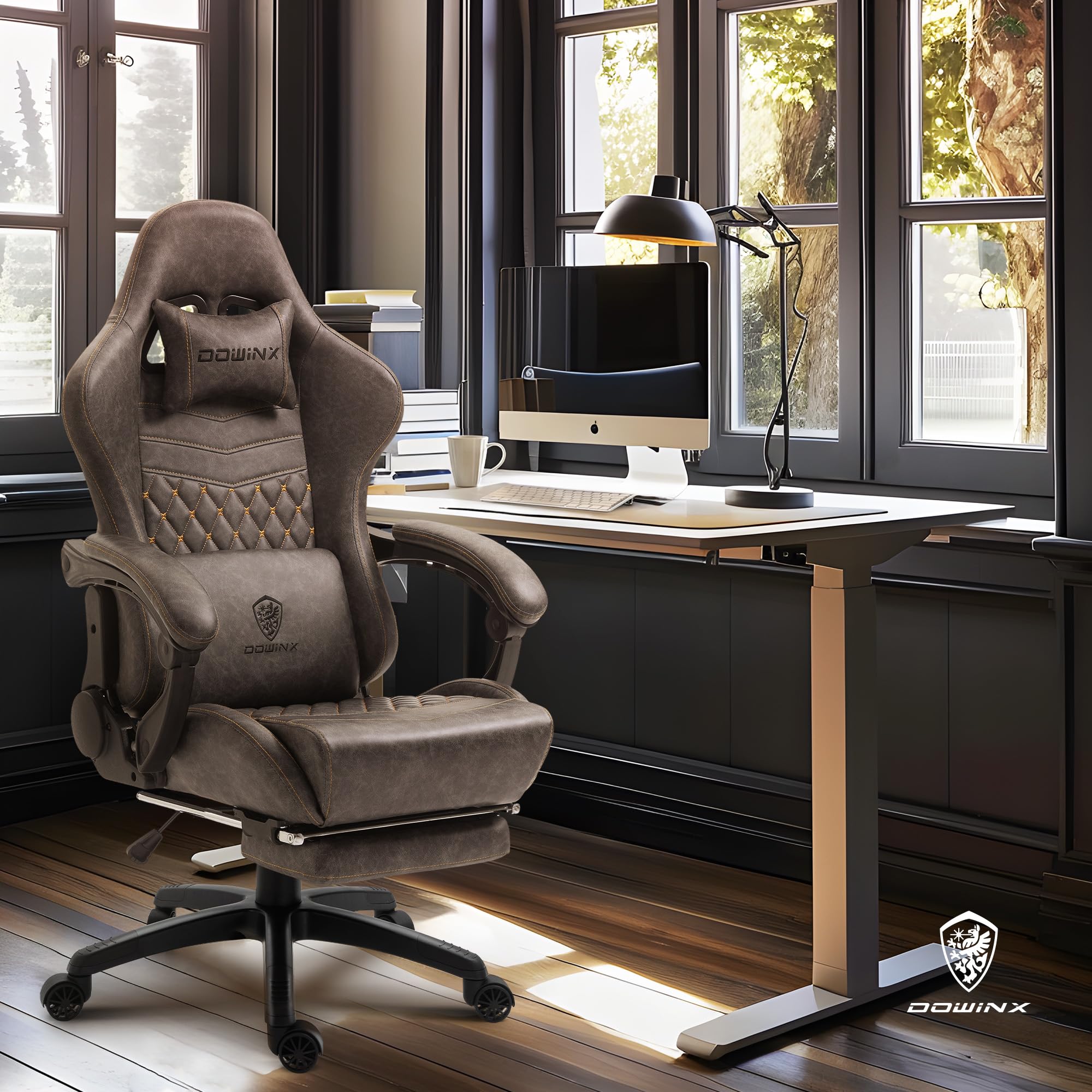 Amazon.com: Dowinx Gaming Chair Big and Tall, Ergonomic PC Gaming