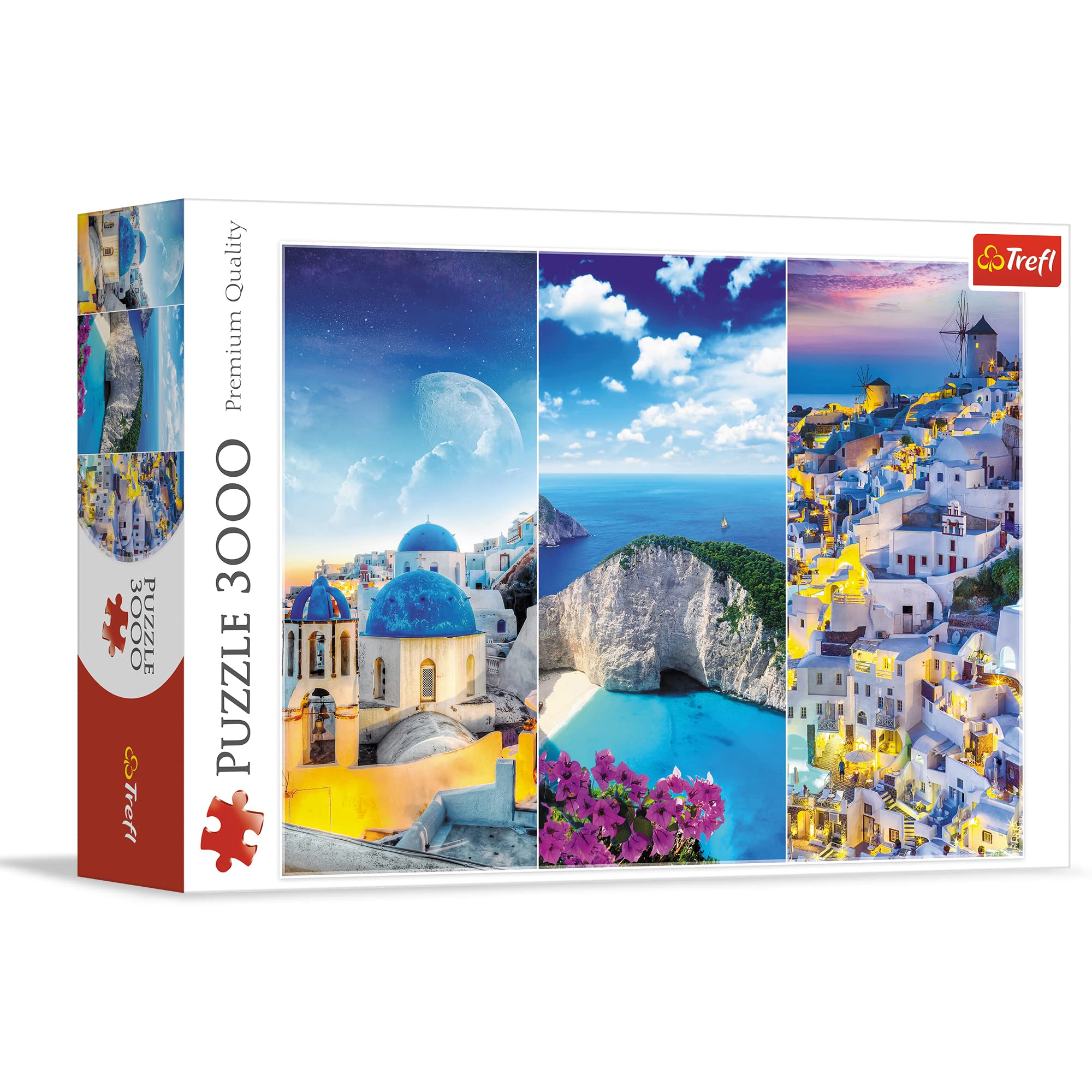 Premium Puzzle 3000 Teile - Urlaub in Griechenland