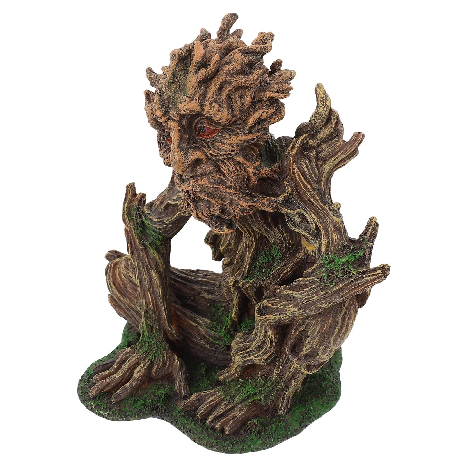 POPETPOP 2 Piezas Pecera Paisajismo Árbol Hombre Poseedor Decoración Aire Tronco Hueco Arbol De Acuario Tronco De Corcho para Hamsters Agua Piedras De Acuario Decoraciones De Acuario Resina