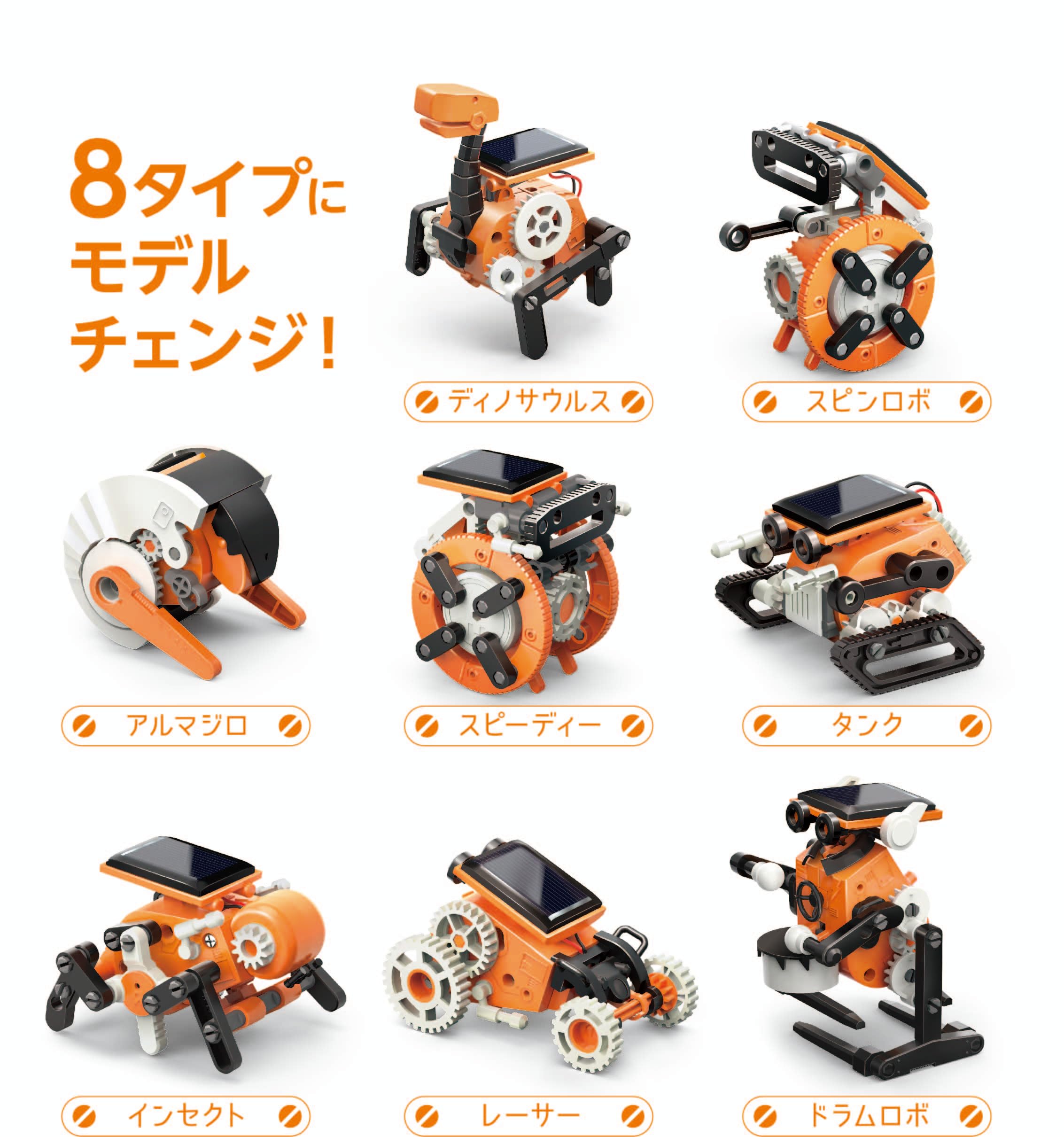 Amazon | エレキット ソーラー工作キット ロボビット JS-6216