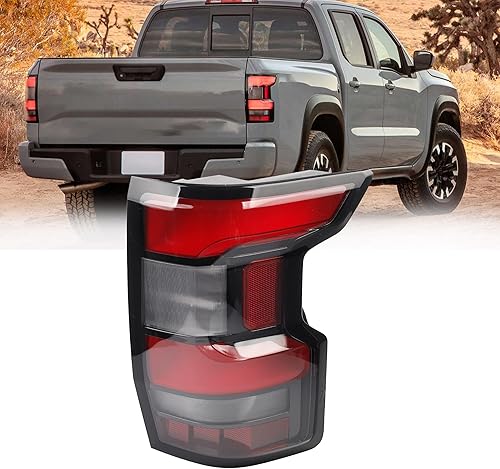 Miniatura 8 de Dasbecan Conjunto de luz trasera izquierda del lado del conductor compatible con Nissan Frontier 2022, 2023 2024