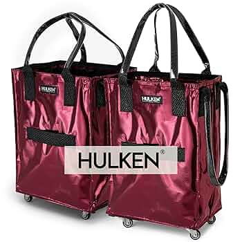 Amazon.com: HULKEN M & S Reusable Grocery Bag On Wheels