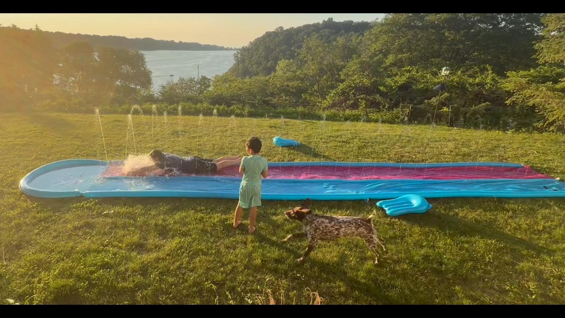Giant Inflatable Water Slide - Fun for All Ages
