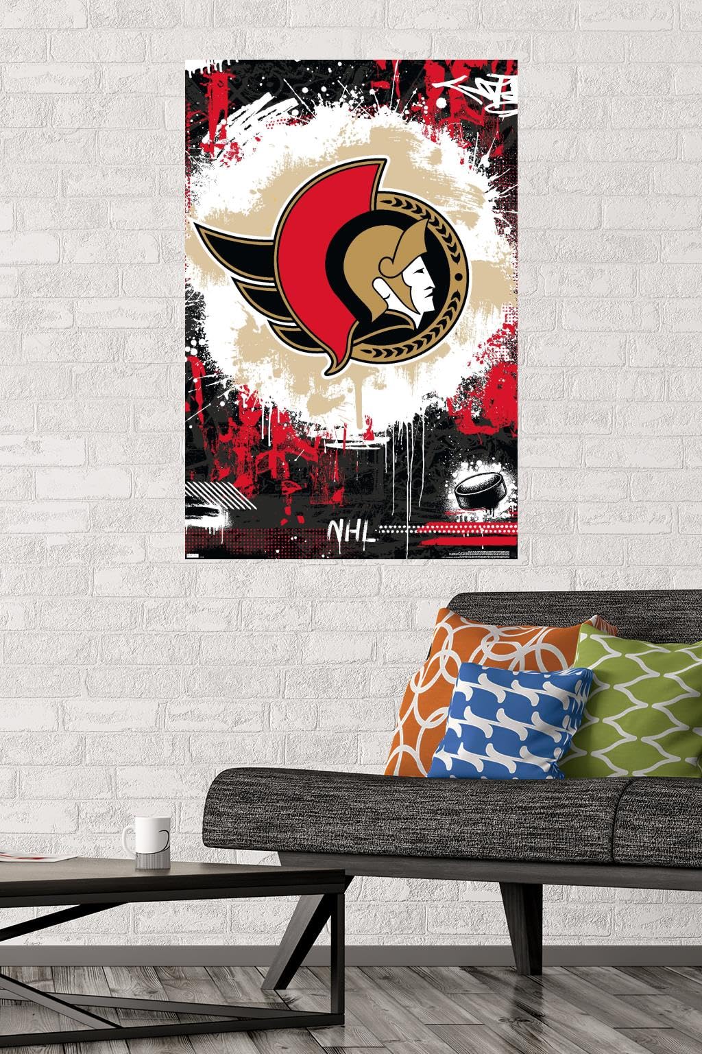 90s NHL オタワ セネターズ ラグ ブランケット タペストリー 大判 Amazon.com: Trends International NHL Ottawa Senators - Maximalist
