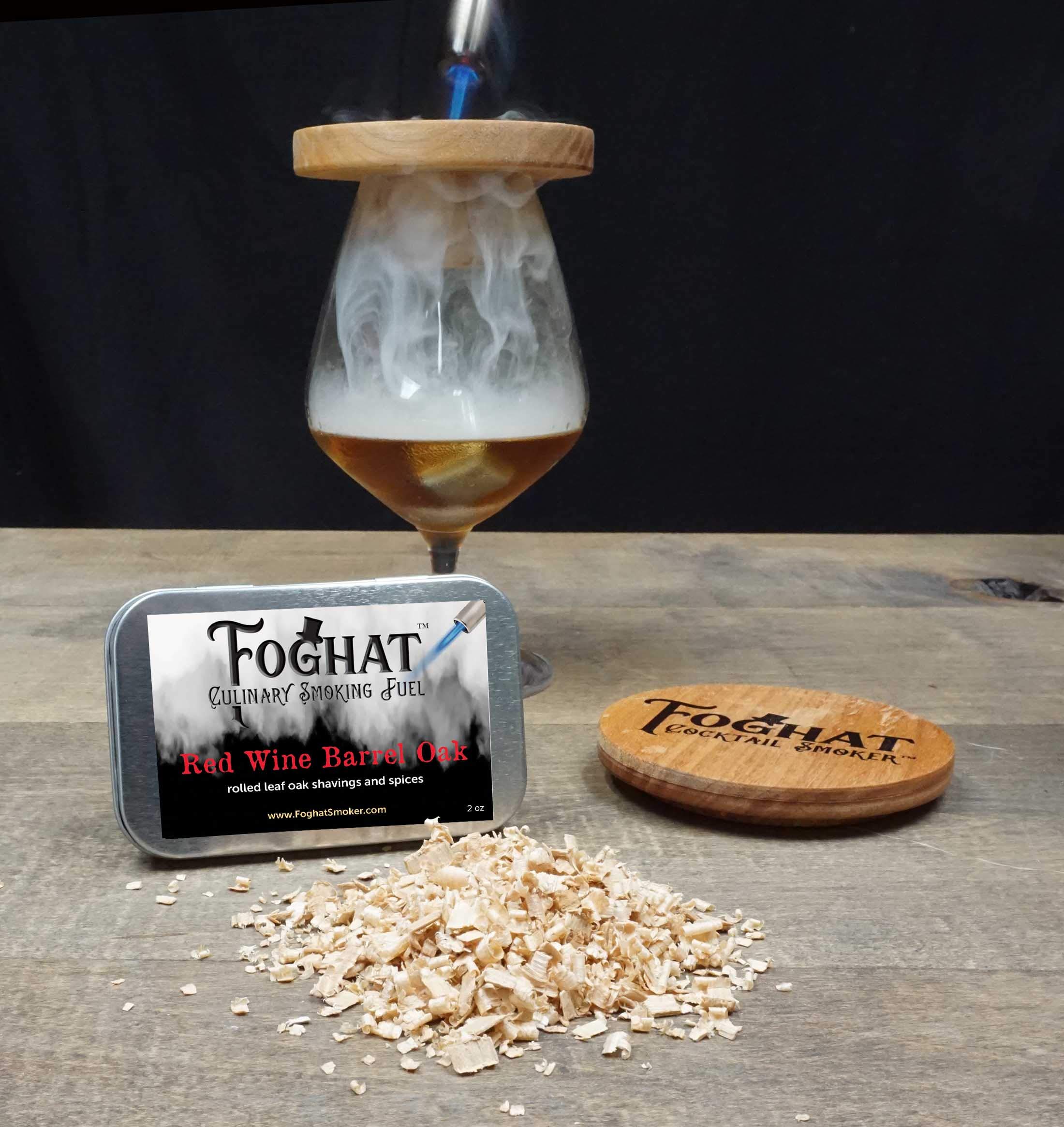 Red Wine Barrel Wood Smoking Chips for Smoking Gun, Glass Cloche or