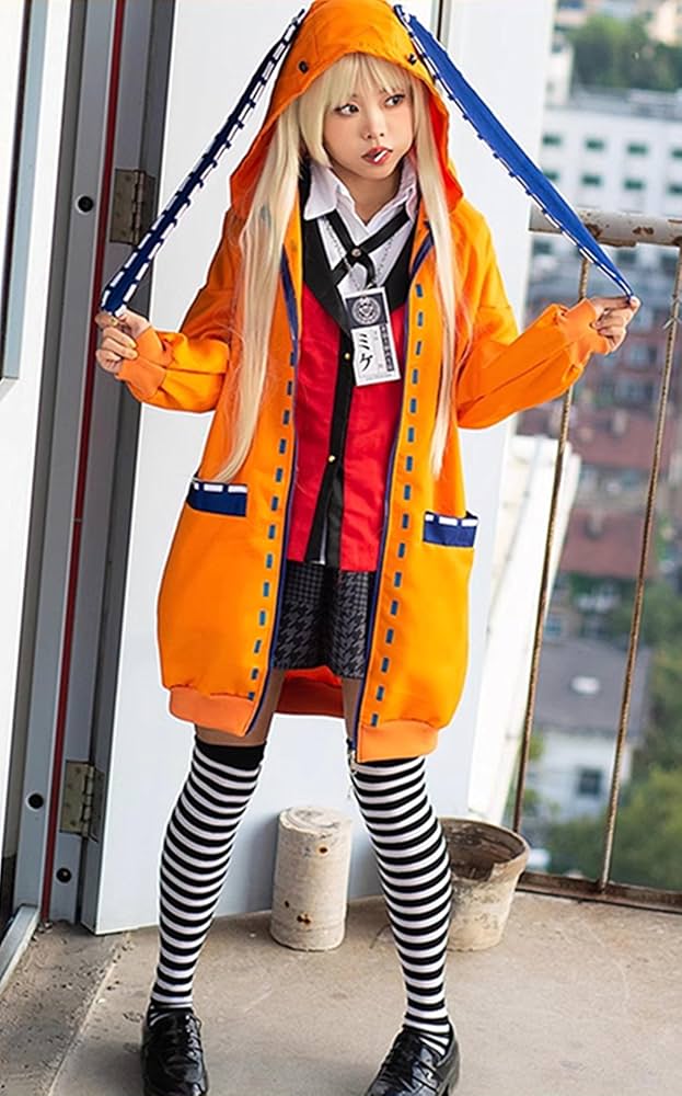 賭ケグルイ 黄泉月るな コスプレ フルセット ウィッグ付き Amazon.co.jp: 賭ケグルイ 黄泉月るな よもづきるな コスプレ