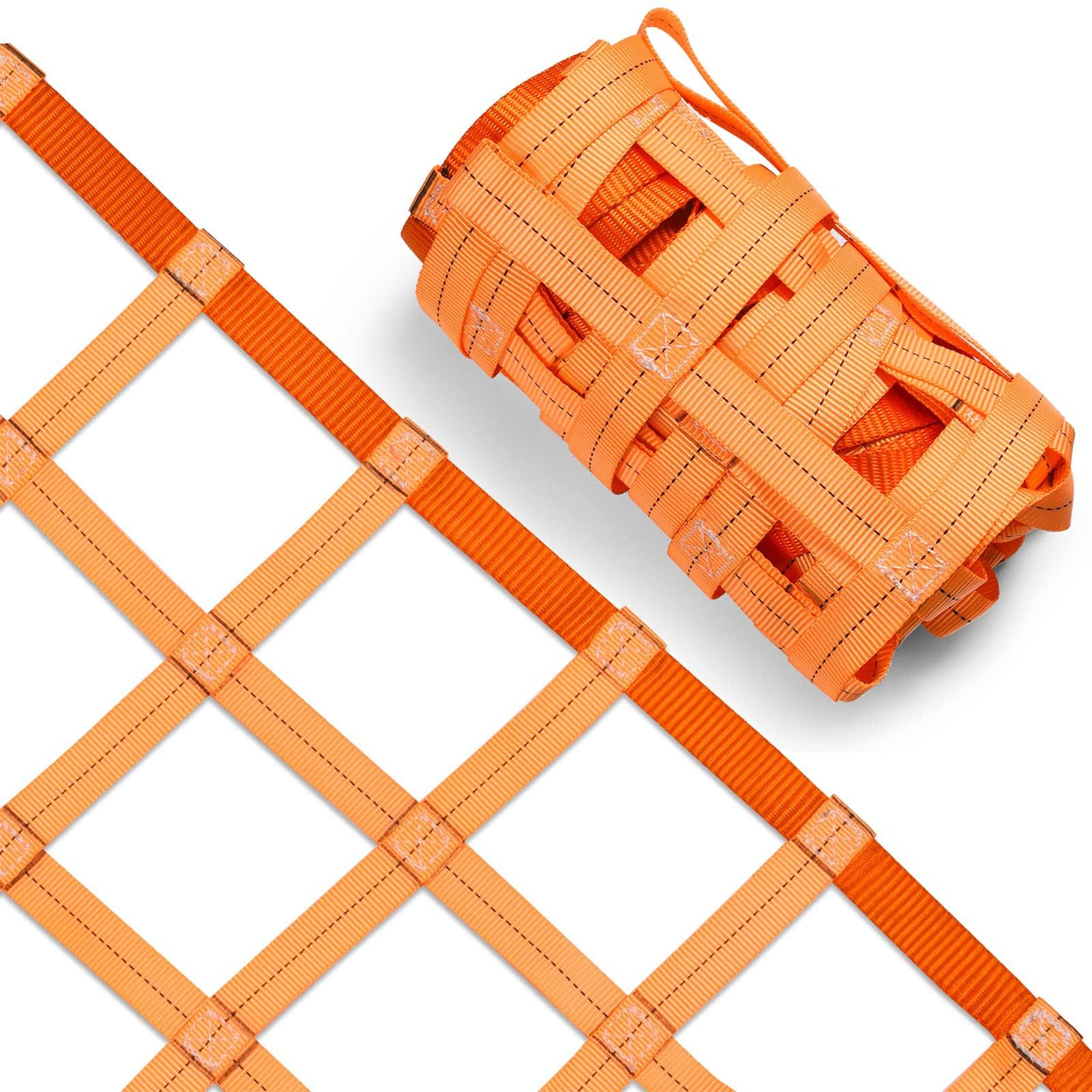 Redes De Eslingas De Elevación - Red De Carga De Poliéster, Red De Carga De Palés, Soporte De Carga Fuerte Resistencia Al Desgarro, Correas De Red De Elevación, Carga De 0,3-3,5 Toneladas (Size : 1 X