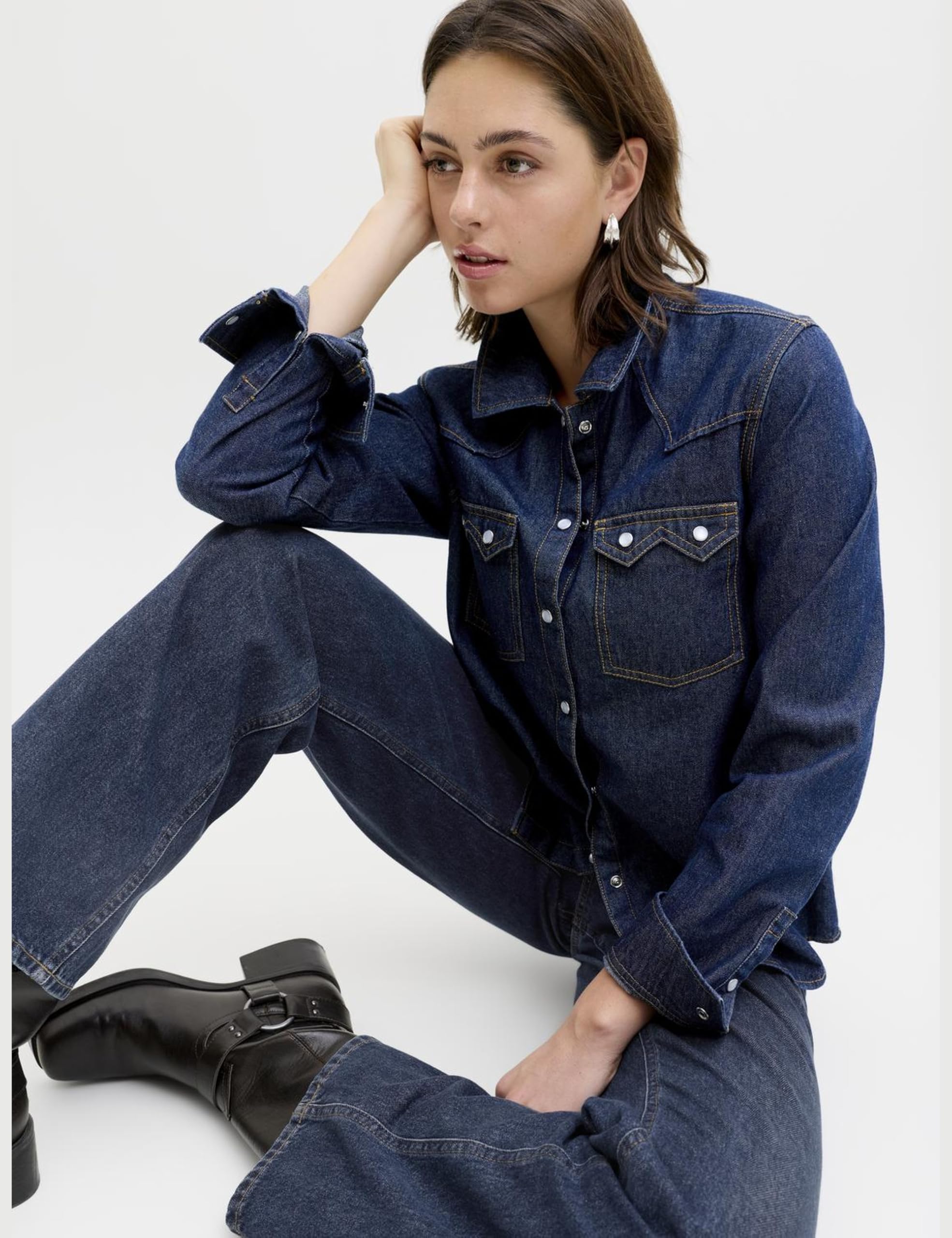 JJXX JXSEVILLE Loose MW Jeans R001 DNM Noos