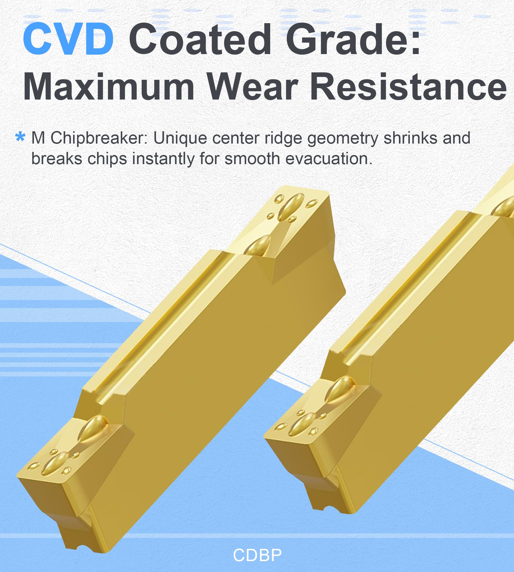MGMN400-M Indexable Inserts - High Productivity -2
