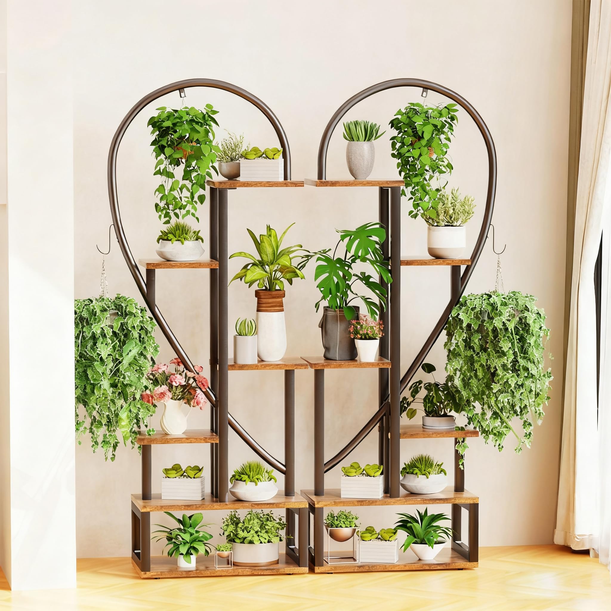 ルーシーズバスケット　ハートのシェルフ、飾り棚 ルーシーズバスケット ハートのシェルフ、飾り棚