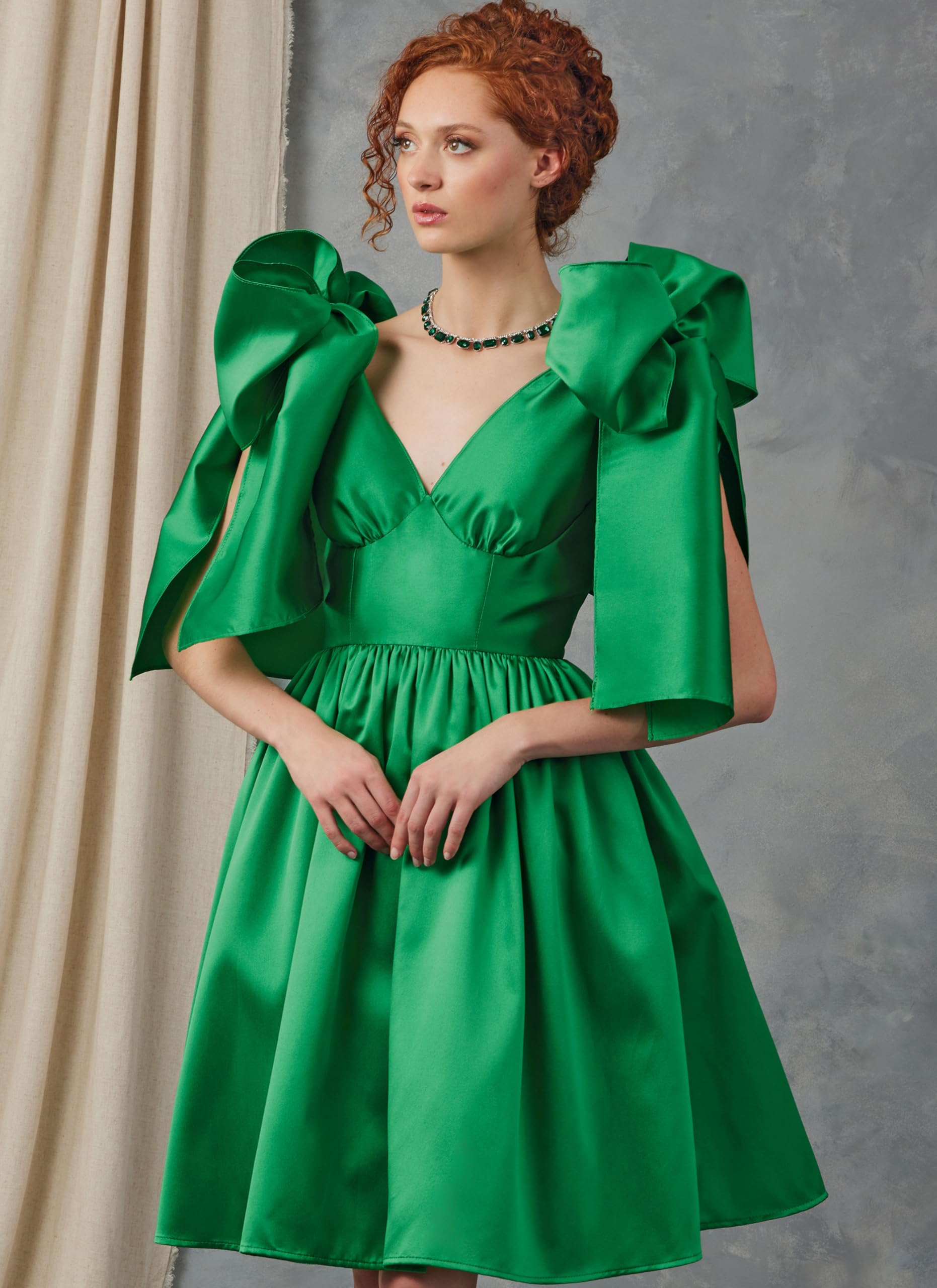 Vogue Patterns Paper Pattern V2048H5 Misses' Evening Dress in Two Lengths H5(6-8-10-12-14) - BigaMart Vogue Patterns Paper Pattern V2048H5 Misses' Evening Dress in Two Lengths H5(6-8-10-12-14) - BigaMart