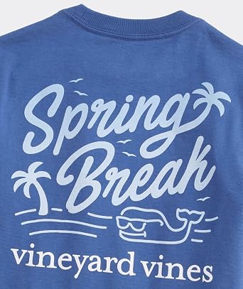 vineyard vines Spring Break Icons Boys Ombre Short Sleeve T-Shirt