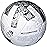 adidas MLS Competition Match Ball Replica Soccer Ball, White/Silver Metallic/Black, 5