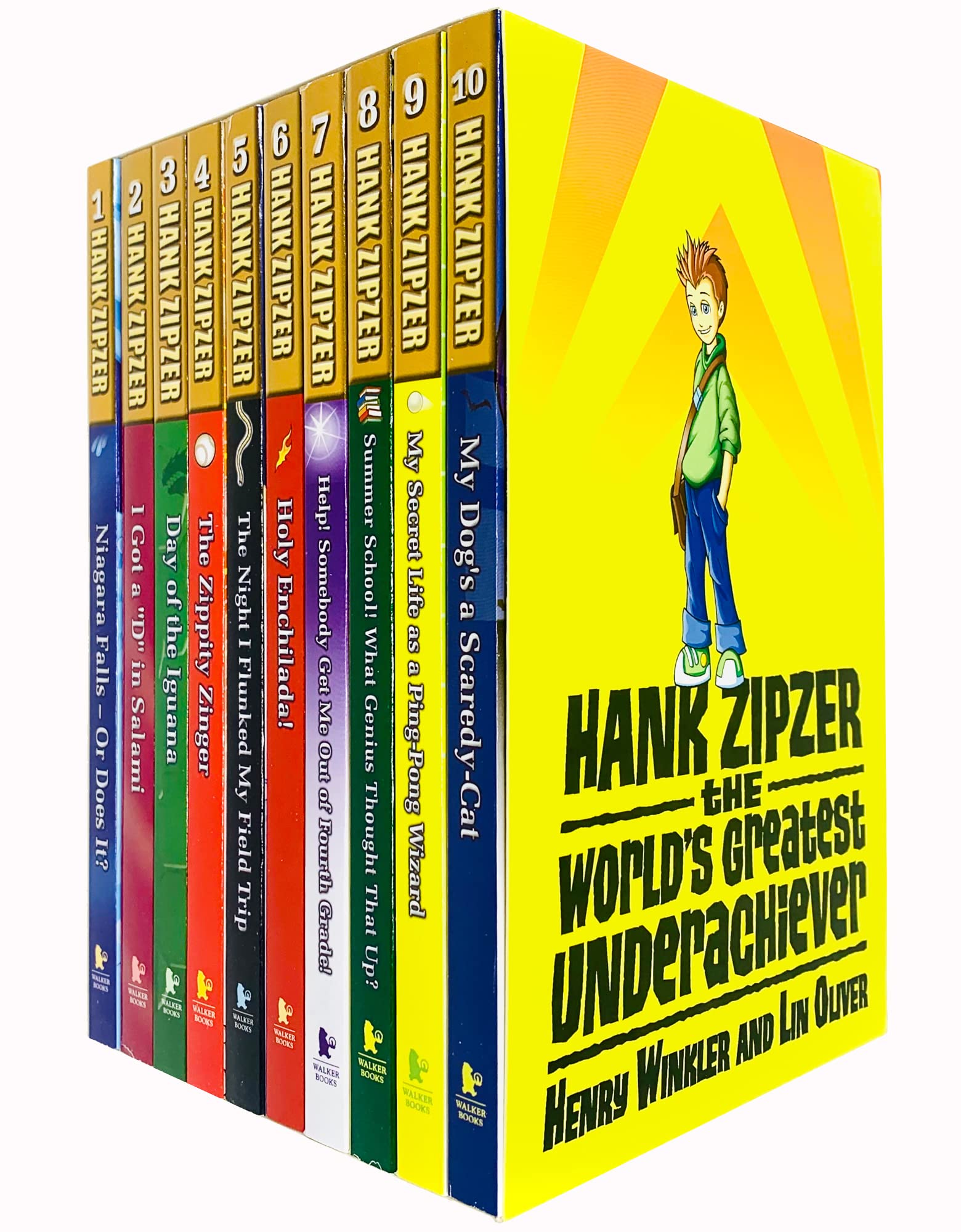 Hank Zipzer The World's Greatest Underachiever 10 Books