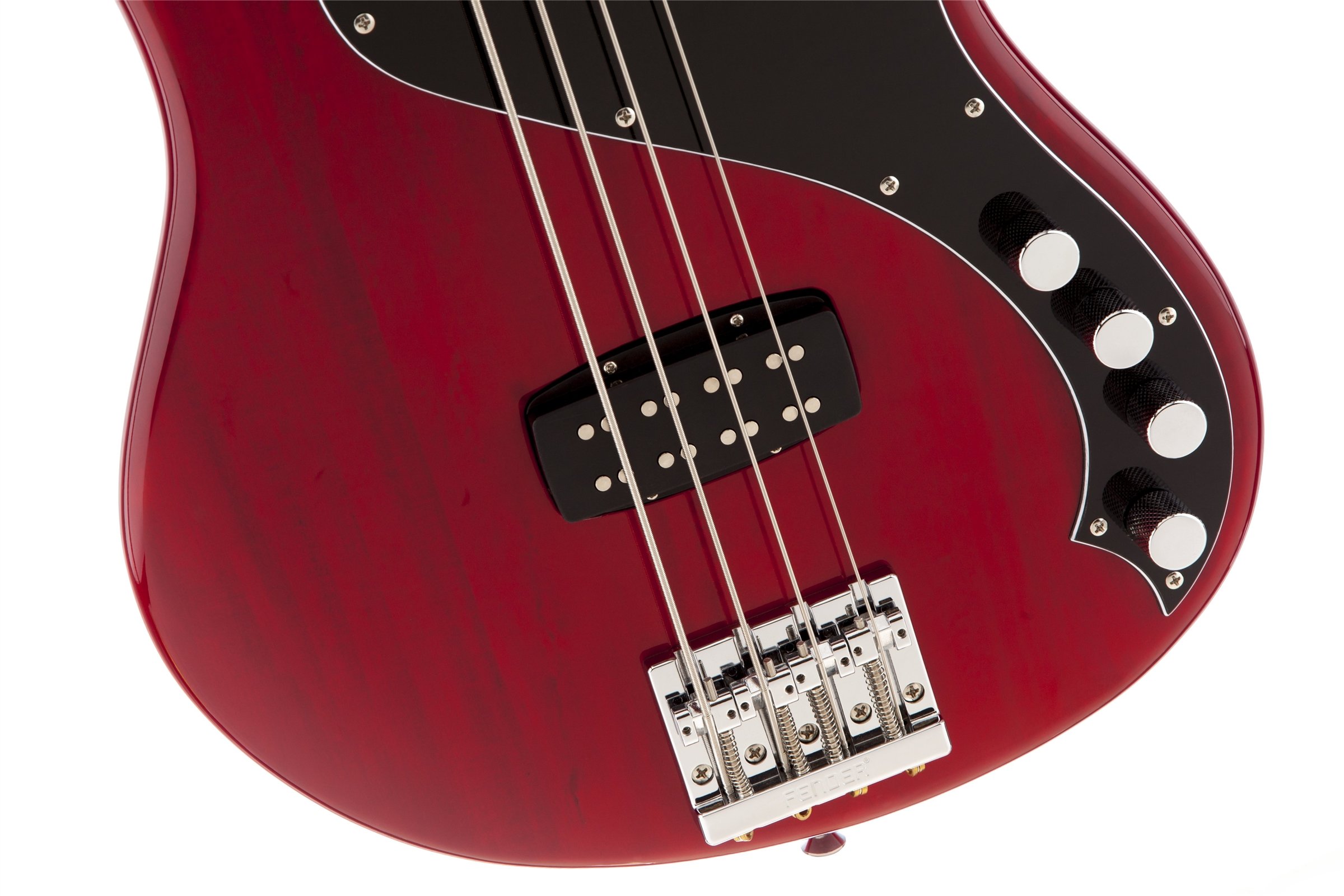 Squier by Fender Deluxe Dimension Bass Guitar IV Maple Neck