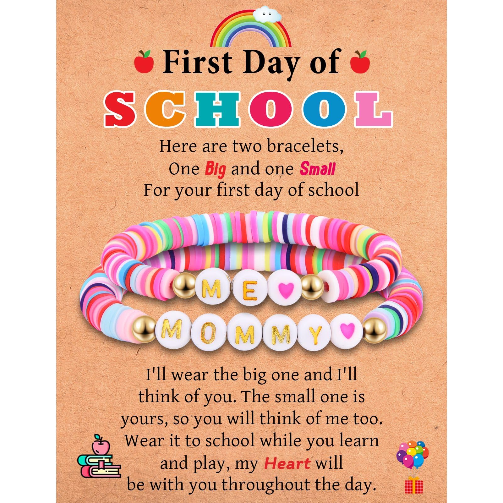 First Day of School Kindergarten Preschool Gifts for Girls