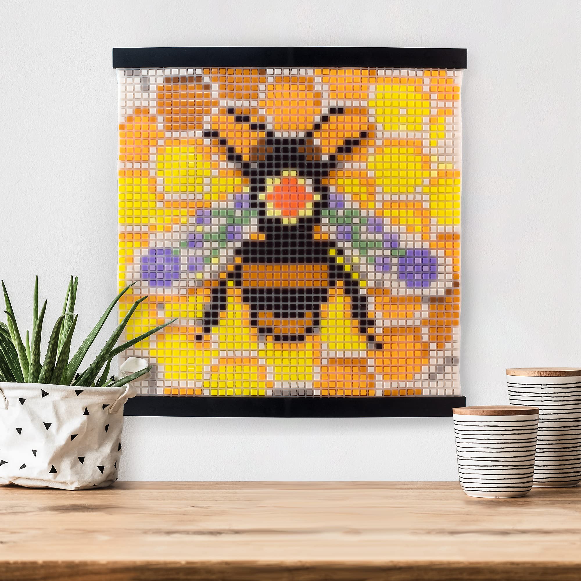 Perler Snappix Kit 12"X12"-Folksy Bee