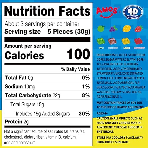 Miniatura 3 de AMOS Bloques de gomitas 4D Lego Candy Bricks, gomitas comestibles de bloques de construcción para niños, fiesta de cumpleaños temática Lego,