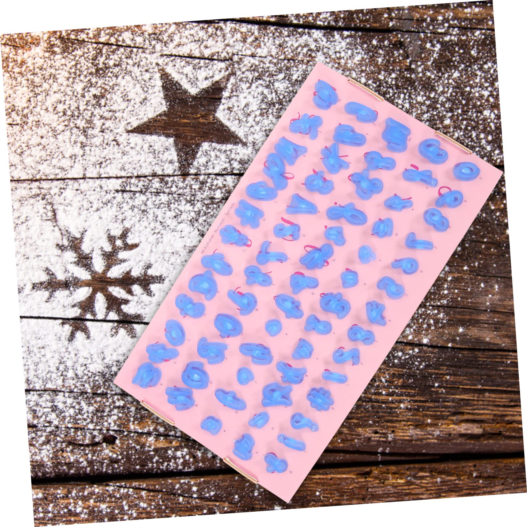 DECHOUS 198piezas Moldes De Galletas Letras Decorativas Para Pasteles y Galletas Prensa De Cocina Para Accesorios De Hornear Para Familias