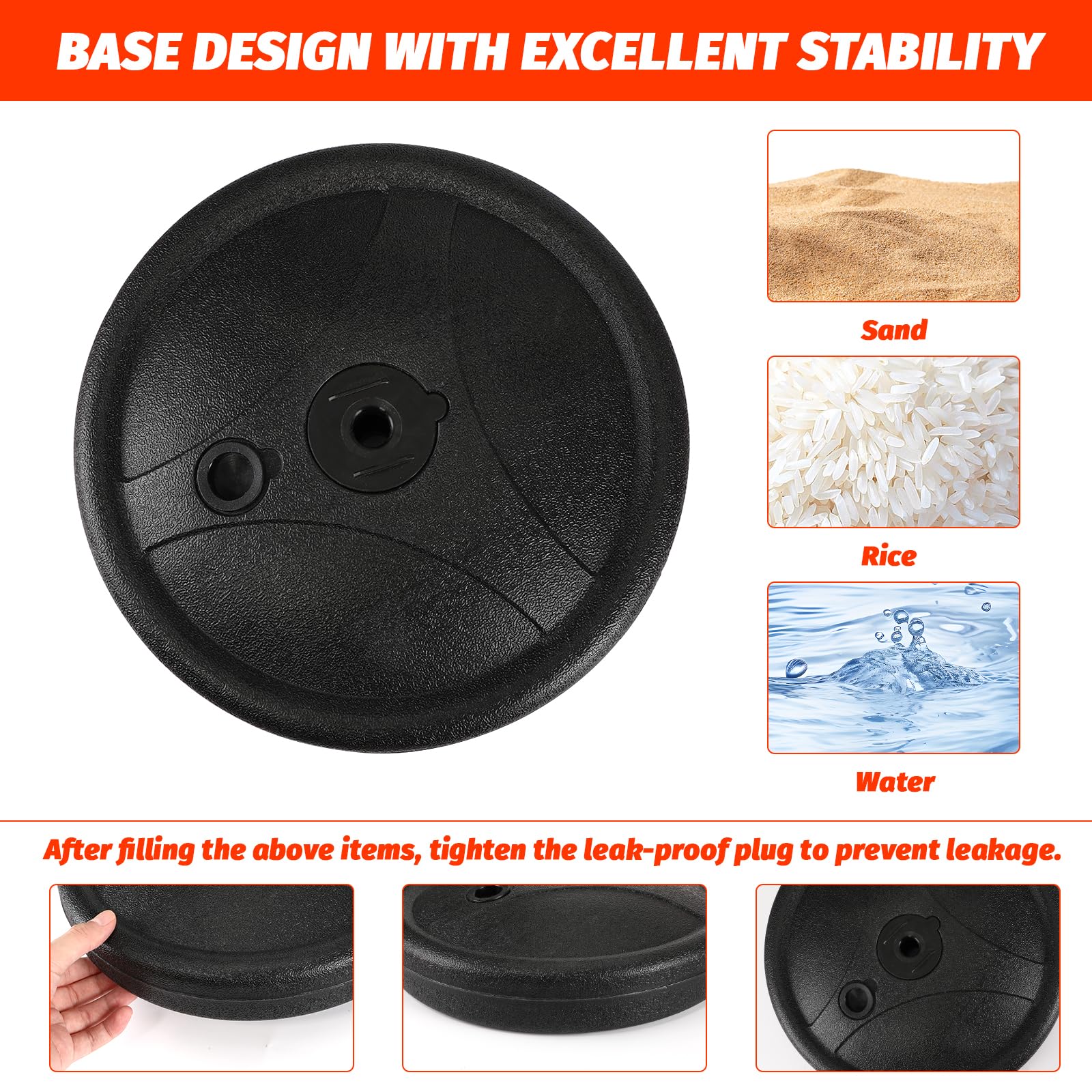 Gowkeey Soporte de Canasta,Canasta Baloncesto Infantil,Basketball Hoop | Canasta Baloncesto,Canasta Piscina Baloncesto,Canasta de Baloncesto Exterior