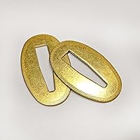 Vista 1 de Espada Samurai Seppa para Katana Japonesa Wakizashi Tanto DIY Base de Latón Espaciador Seppa Cuchillo Accesorios