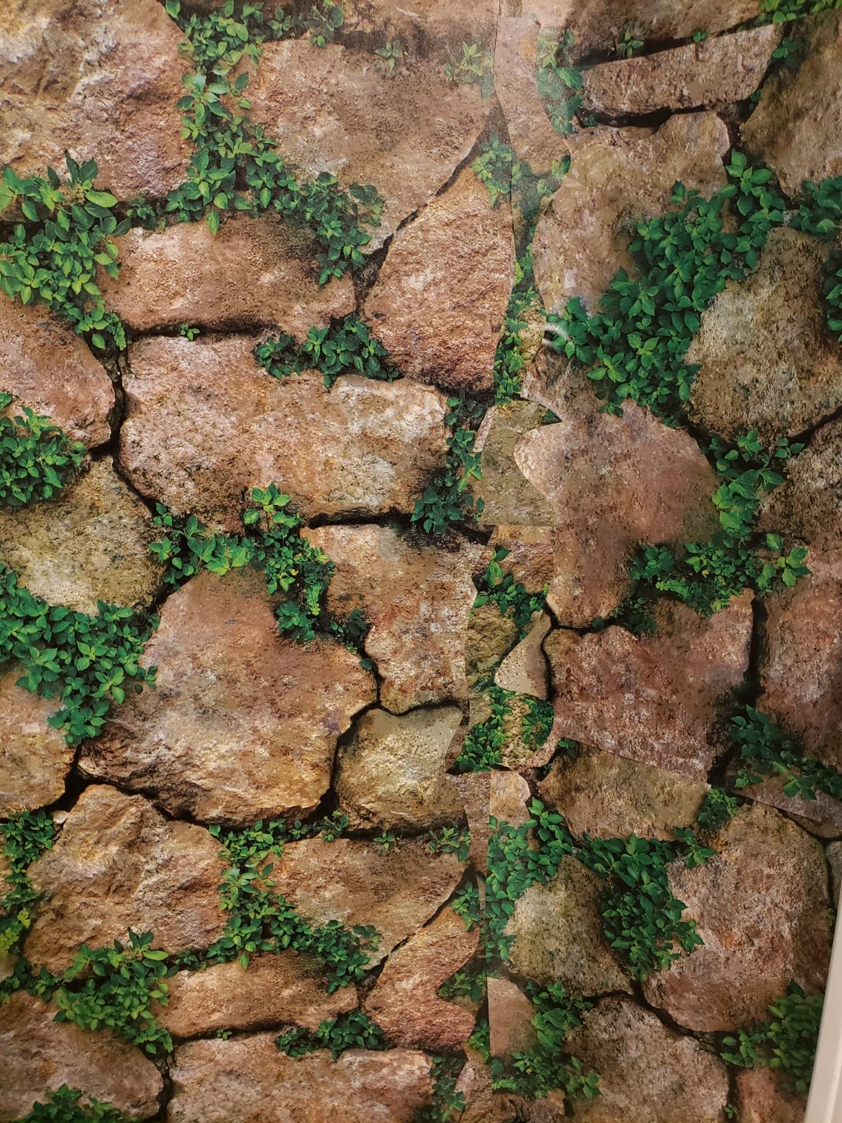 1/mo Finance Yancorp 10ft SelfAdhesive Stone Brick Wallpaper