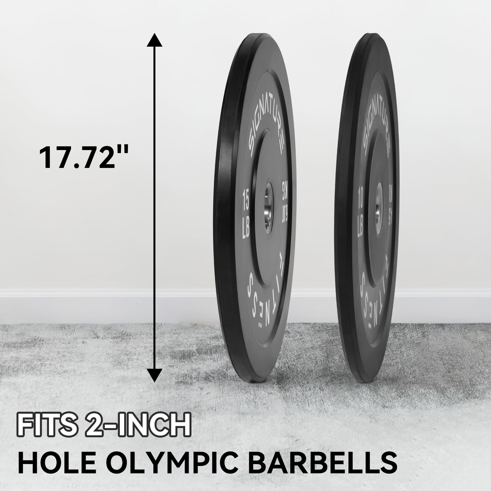 Amazon.co.jp: Signature Fitness 2インチ オリンピックバンパー