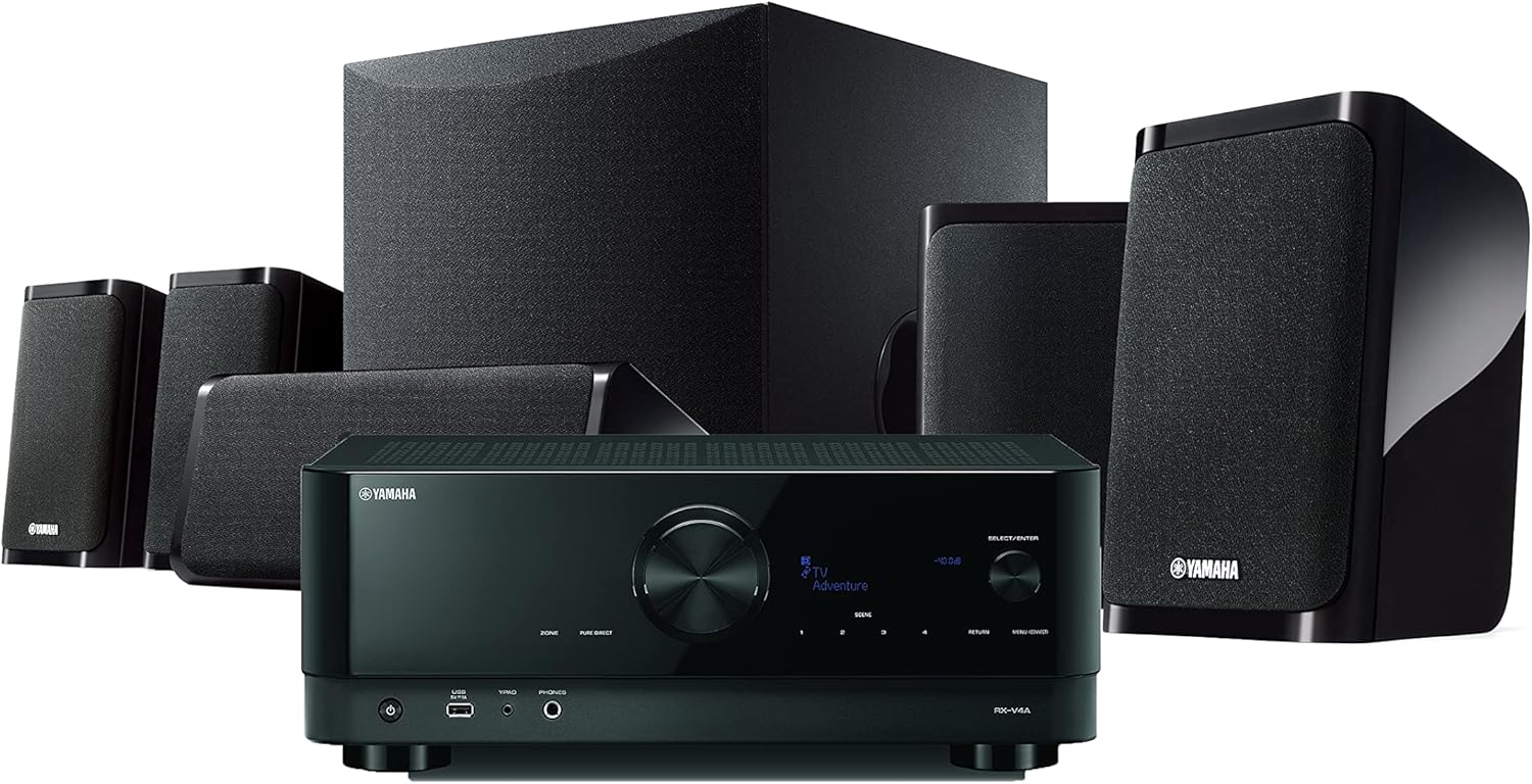 Yamaha YHT-5960U Home Theater System with 8K HDMI