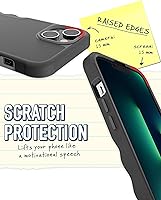 Vista 3 de Smartish® funda protectora magnética para iPhone 14 - Funda Gripzilla compatible con MagSafe [Resistente + Dura] Funda blindada de agarre pesado