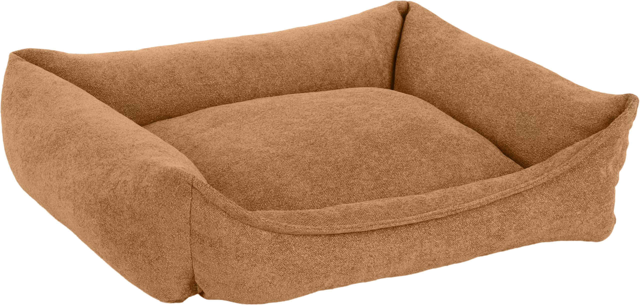 Basket Oana Rectangle Ochre 80x67x22cm