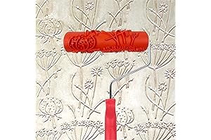 Hanroy Patterned Paint Roller - Transform Your Walls with Artistic Embossing