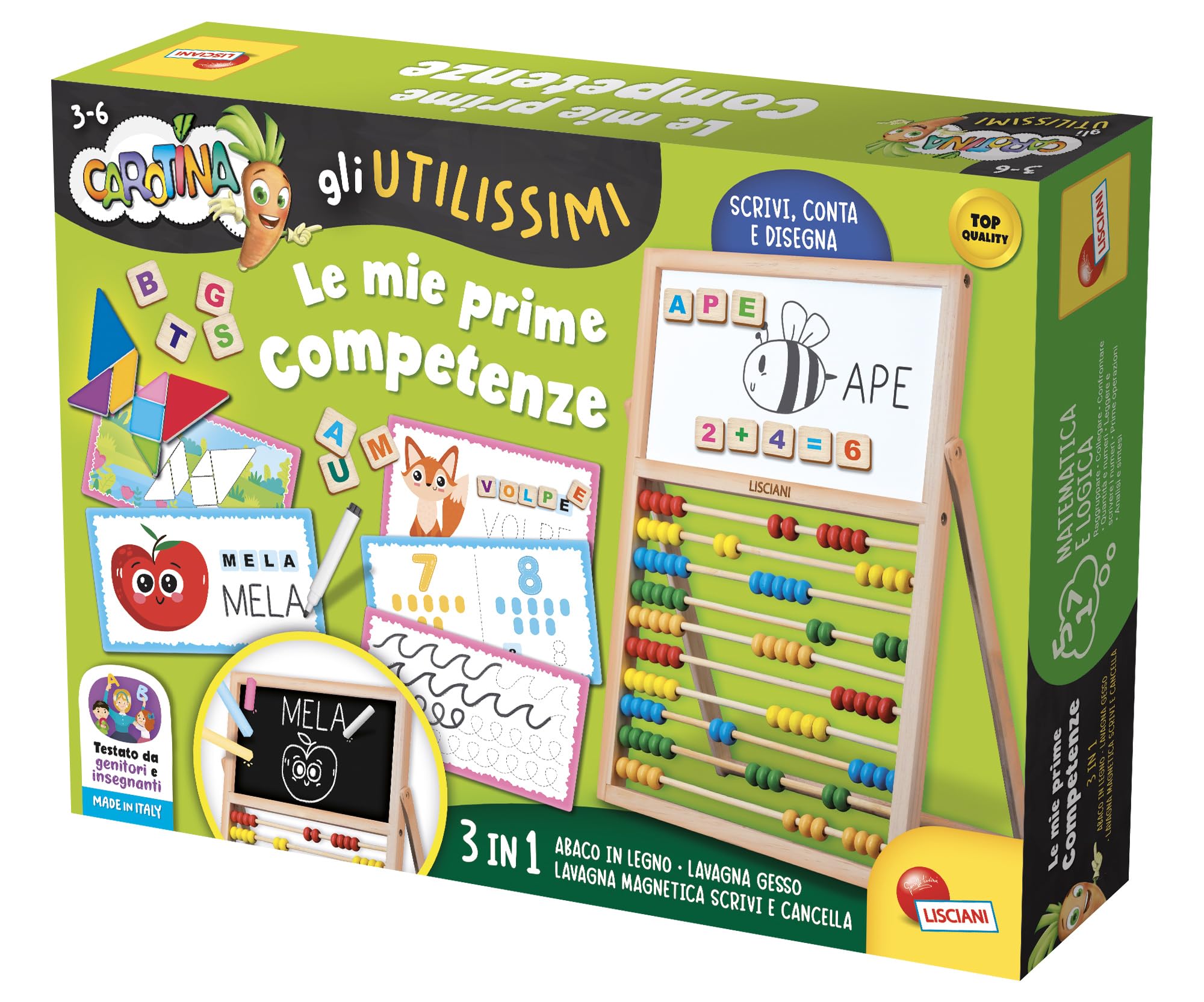 Liscianigiochi Carotina Gli Utilissimi le mie Prime Competenze