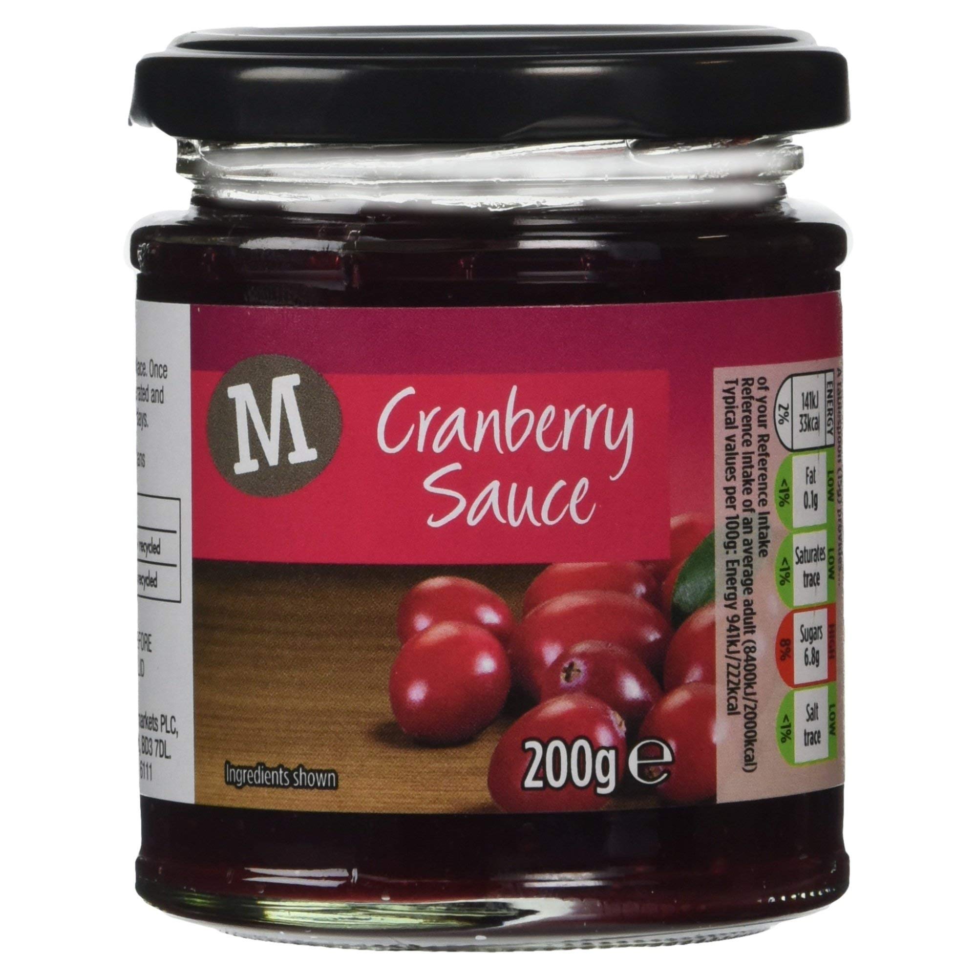 Morrisons Cranberry Sauce, 200g