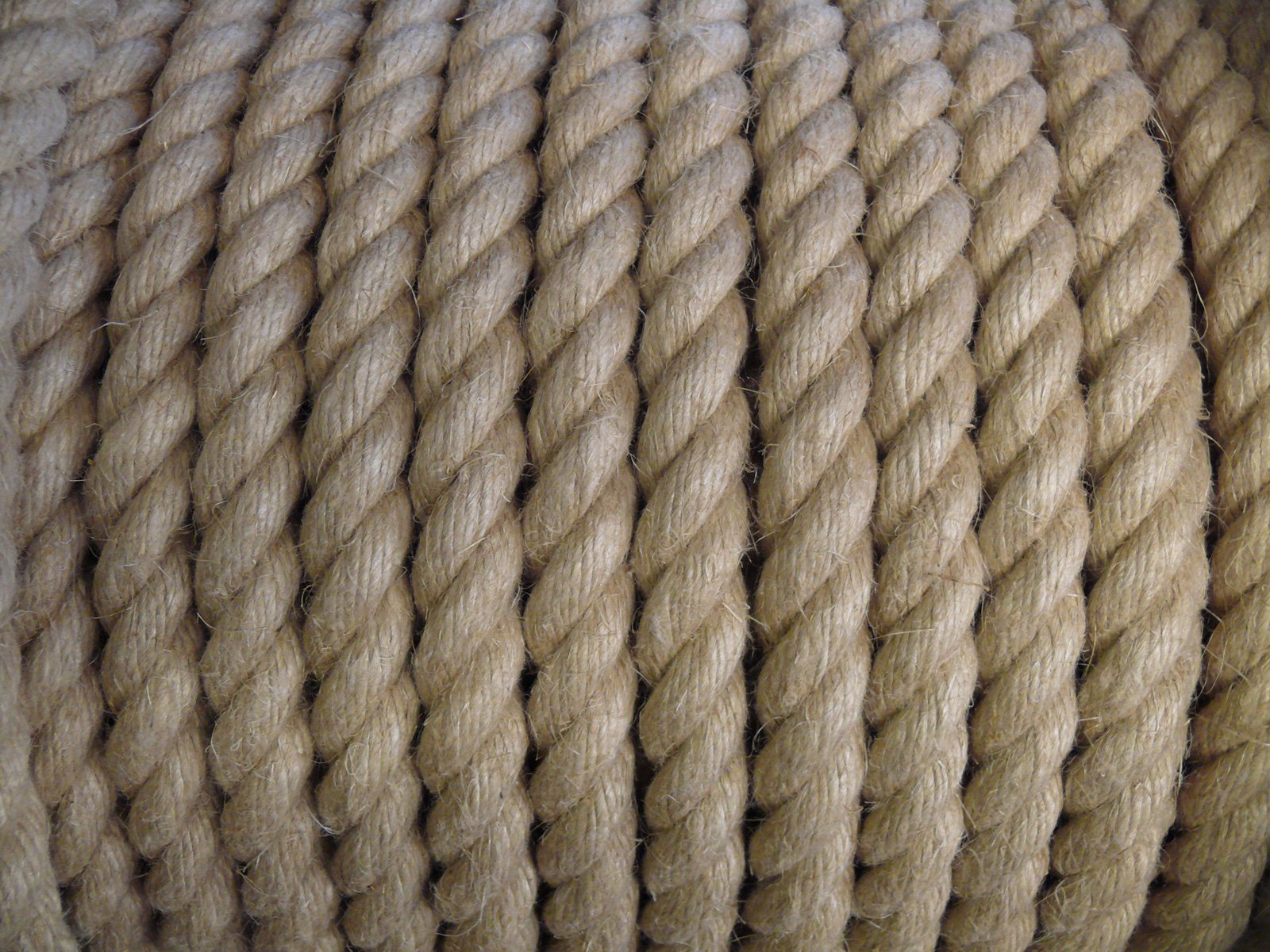 HEMP NATURAL ROPE (28mm) Decking, Garden, Boating, PRICE IS PER METRE