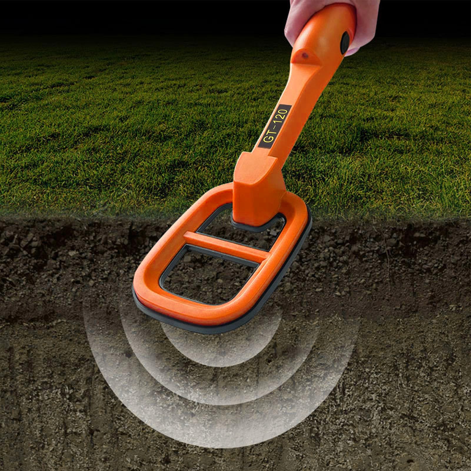 Metal Detector subacqueo manuale, metal detector impermeabile 9,84 piedi per adulti, rilevatore oro leggero con LED e indicatore di alimentazione