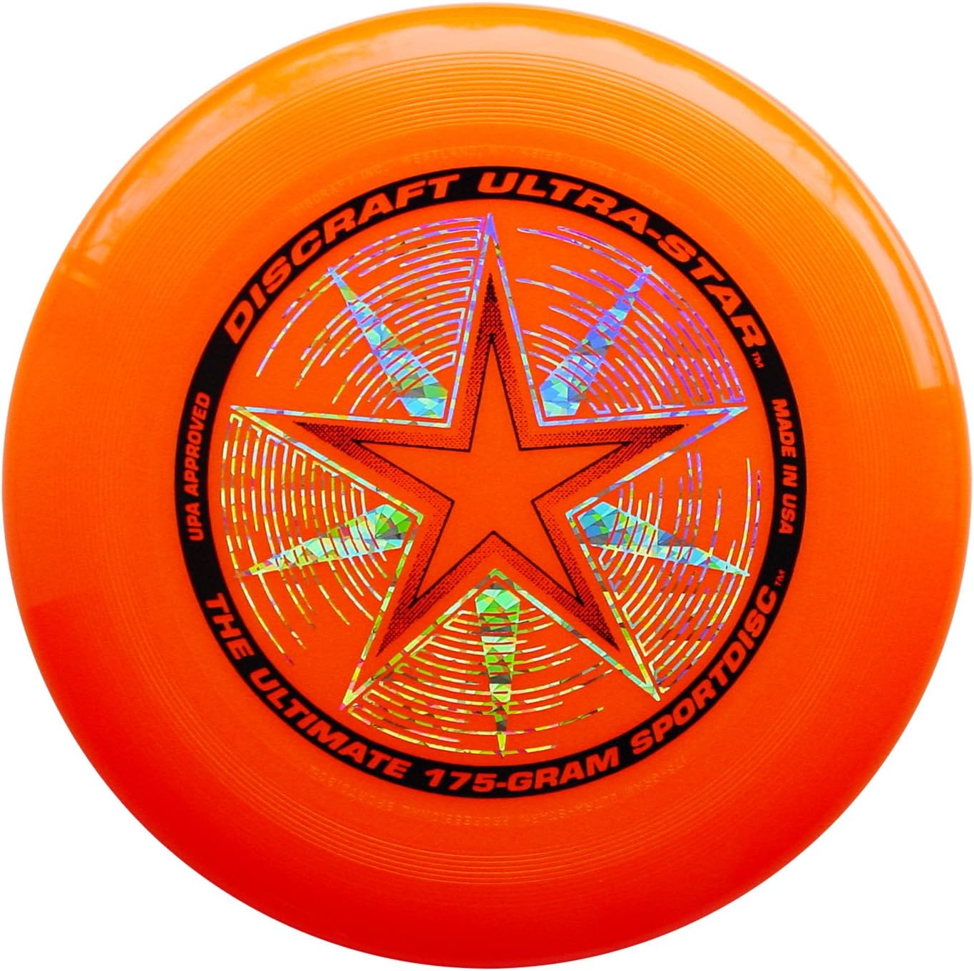 175 gram Ultra Star Sport Disc, Bright Orange