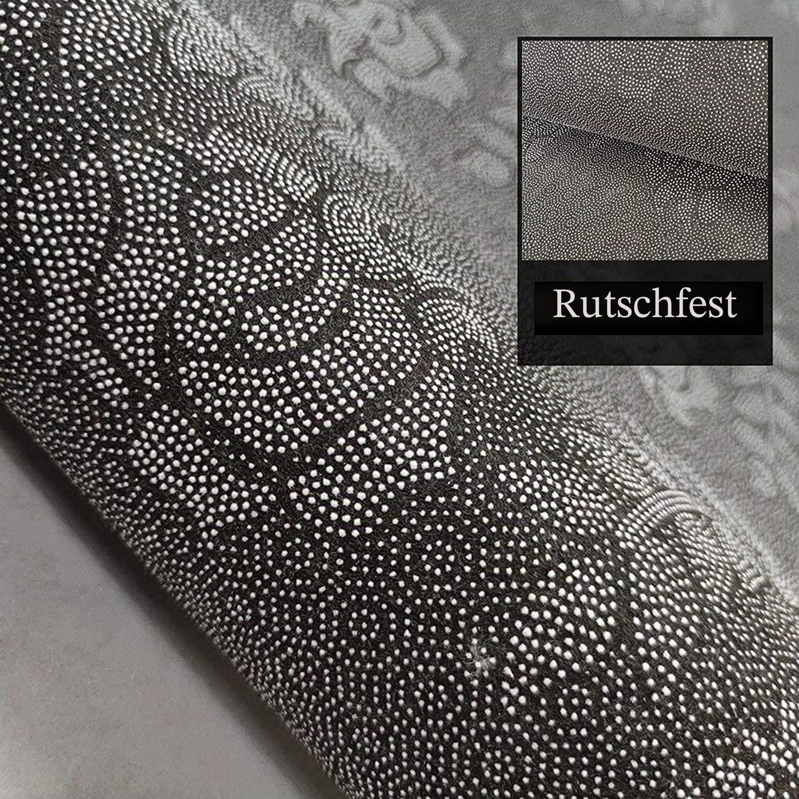 Teppich Läufer Flur Schwarz Weiss Streifen Küchenläufer Marokko Flur Teppich Küchen Teppich Waschbar Rutschfest Flur Teppich Korridor Teppich Für Küche Wohnzimmer Schlafzimmer ,Schwarz,60x150cm