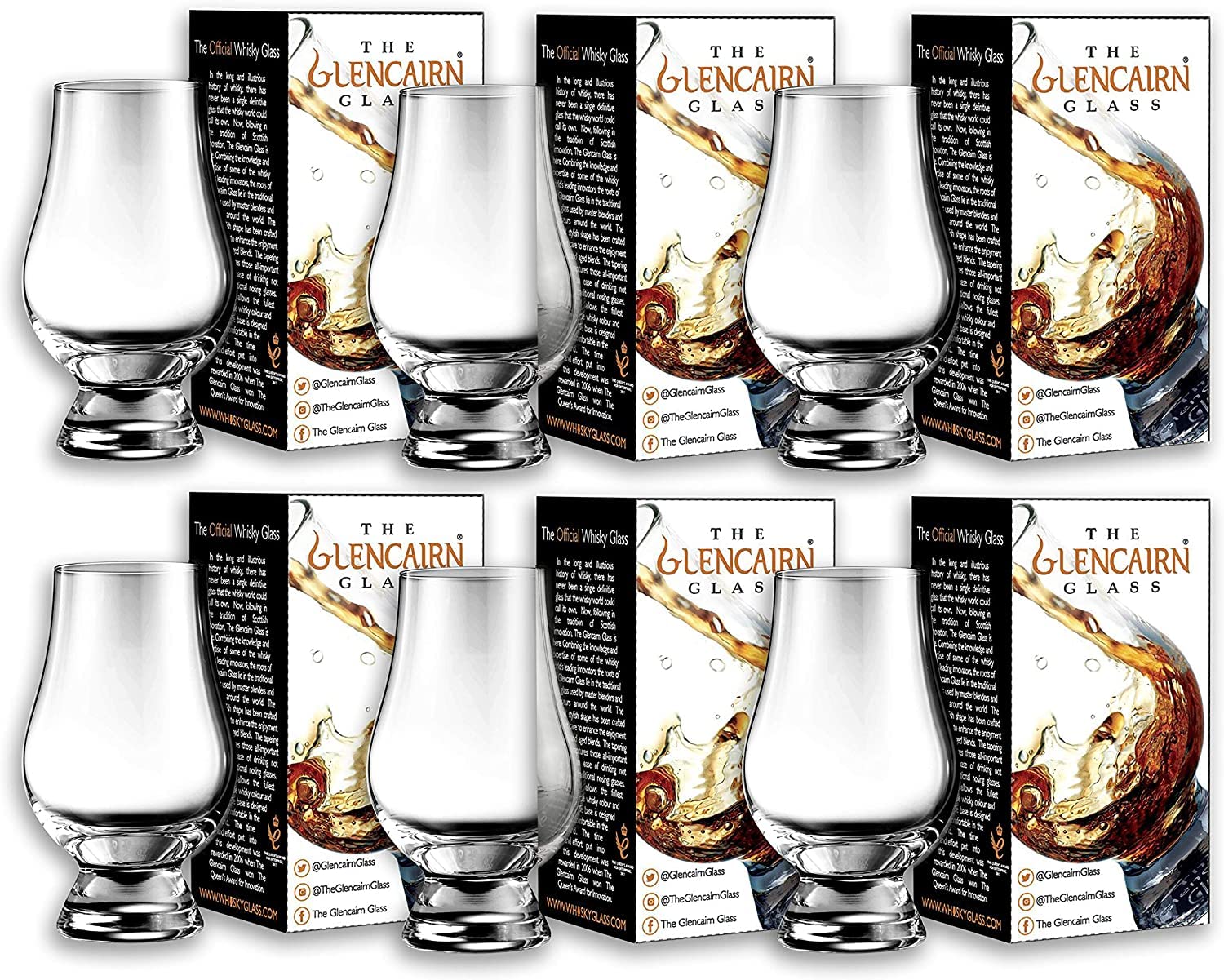 Glencairn Szklanka do whisky, zestaw 15 cm opakowanie handlowe