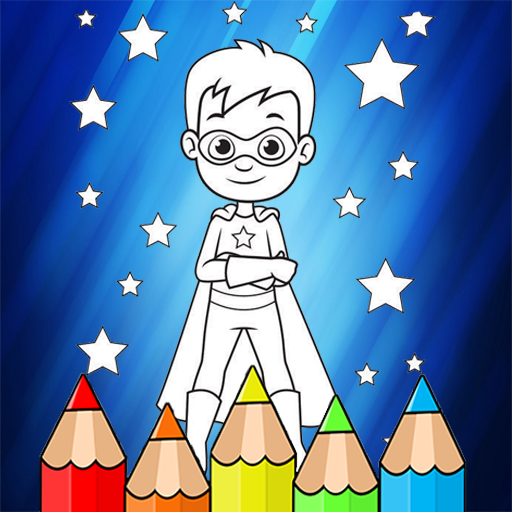 Coloring Book SuperHero Game For Kids - App on Amazon Appstore