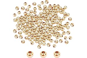 PH PandaHall 4mm 14K Gold Beads: Crafting Exquisite Jewelry with Precision and Style