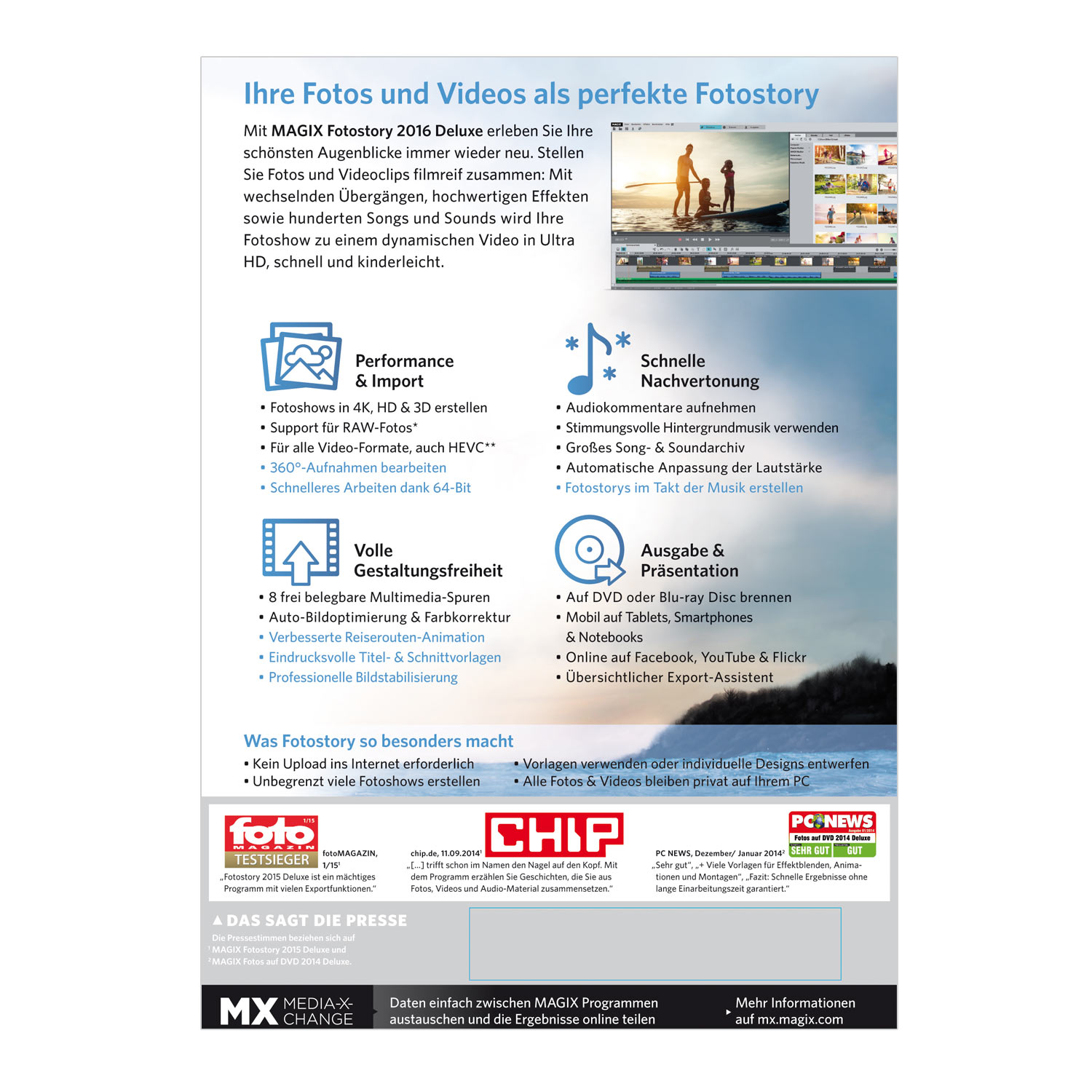 MAGIX Fotostory 2016 Deluxe Download