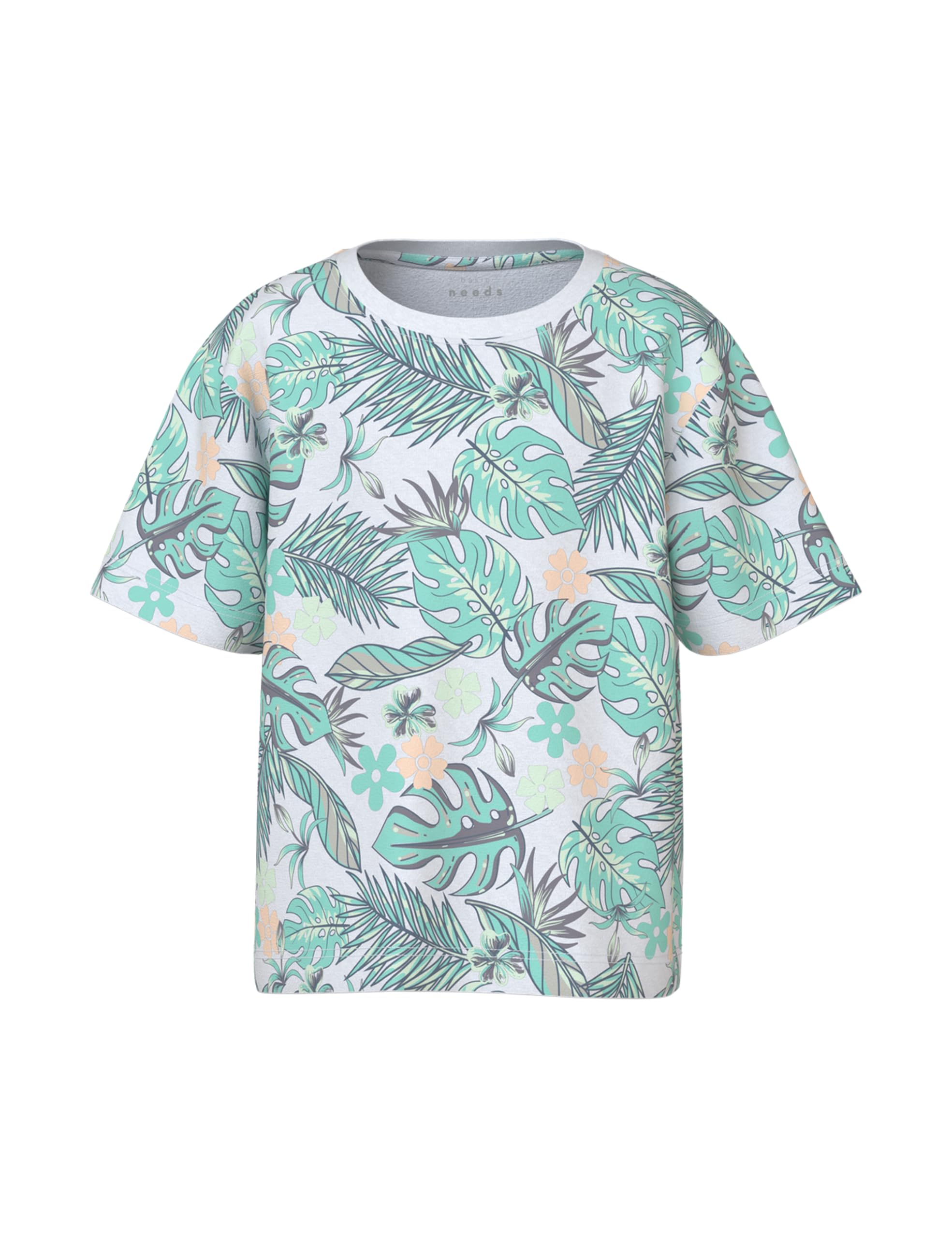 NAME IT Nmmvalmas SS Nreg Top chłopięcy, Bright White, 92