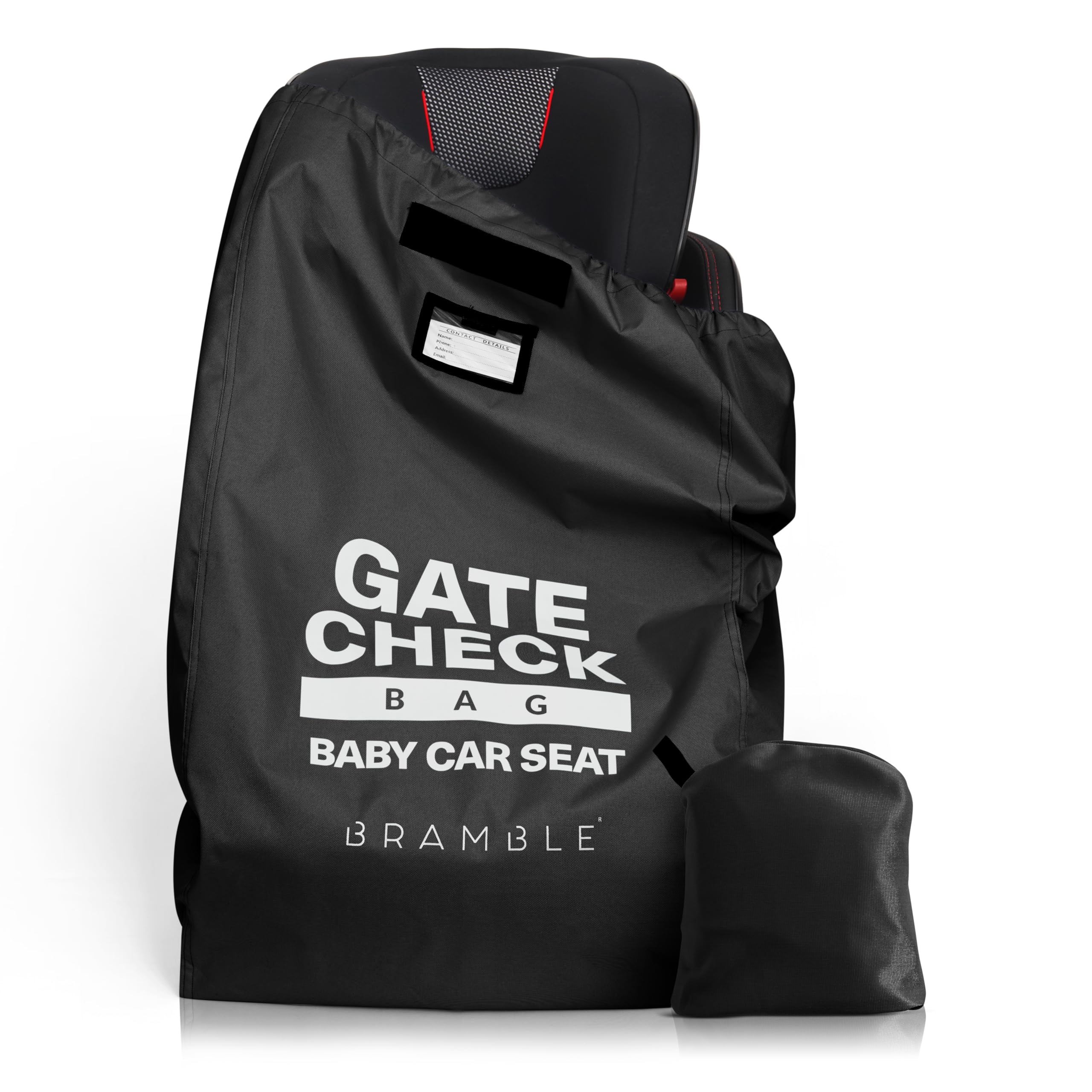 Bramble Infant Car Seat Travel Bag for Airplane - Waterproof Car Seat Cover for Airplane Travel 34" - Booster Seat Travel Bag Carseat Carrier for