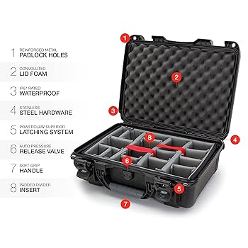 その他 Nanuk 935 Waterproof Carry-On Hard Case Amazon.com : NANUK 935 Waterproof Carry-On Hard Case with