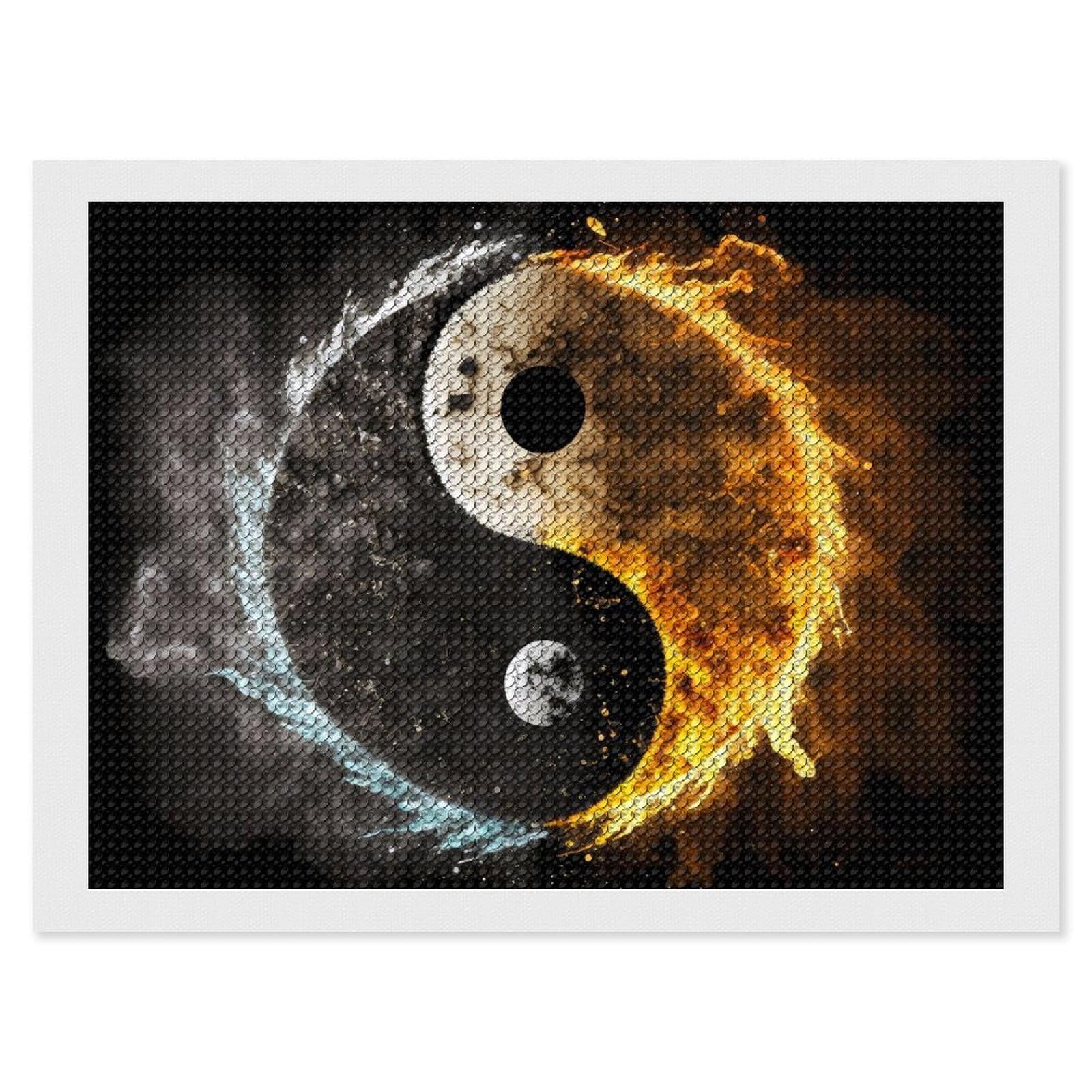 ah muderz × champion yin & yang l/s b/w Amazon.com: TZTTZT Diamond Painting Kit, Yin Yang Diamond